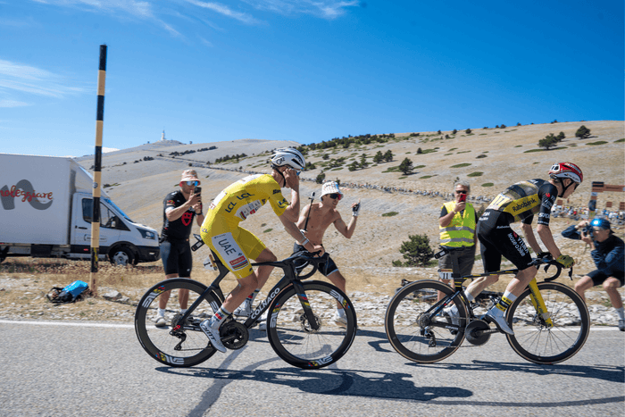 Front Row at the Tour de France Stage 16