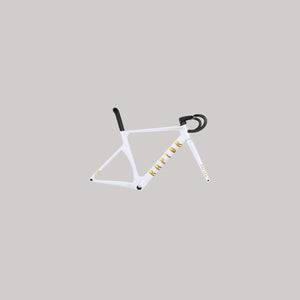 Raptor Bike - Road Bike Frame - White