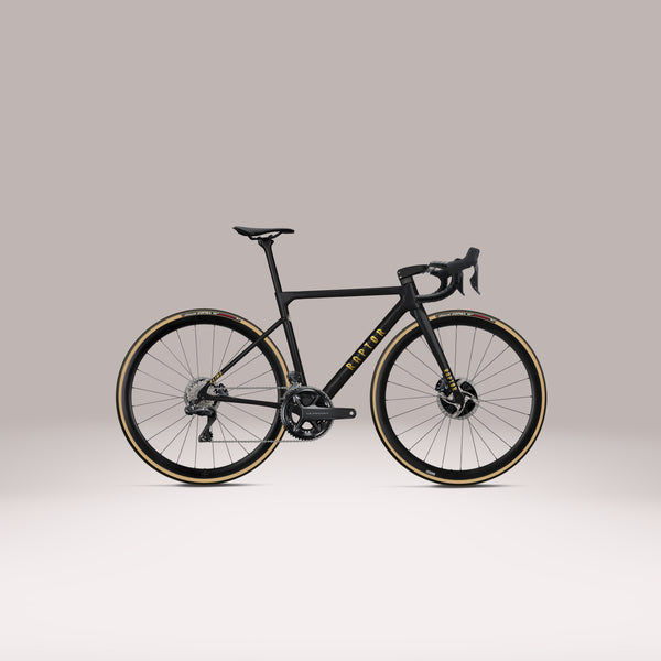 Raptor Bike - Super Light Road Bike - Black