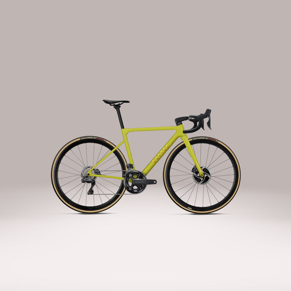 Raptor Bike - Super Light Road Bike - Yellow